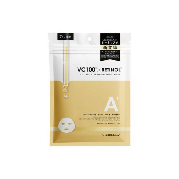SHEET MASK VC100 X RETINOL / 7 SHEETS