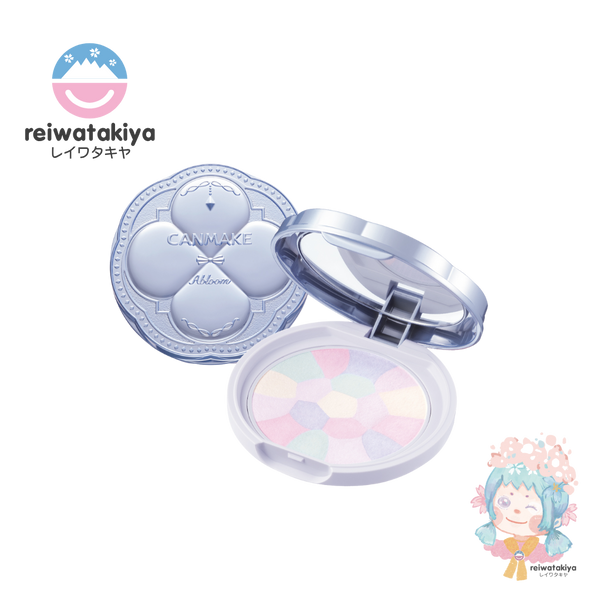CANMAKE Illuminating Finish Powder Abloom 01 Hydrangea Garden