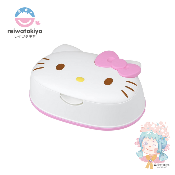 HELLO KITTY WET TISSUE WITH CASE