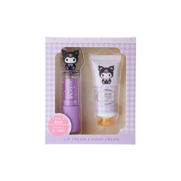 HELLO KITTY LIP BALM & HAND CREAM SET (BEAR MOTIF)
