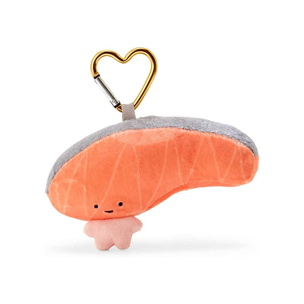 Plush Mascot Holder with Heart Carabiner - Kirimi-chan