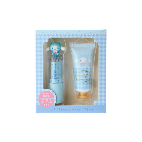CINNAMO ROLL LIP BALM & HAND CREAM SET (BEAR MOTIF)