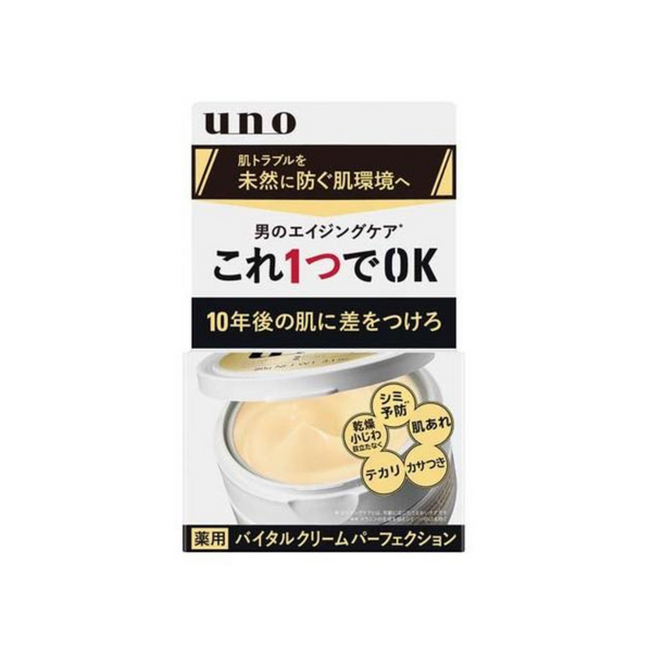 UNO VITAL CREAM PERFECTION 90G [FOR MEN]