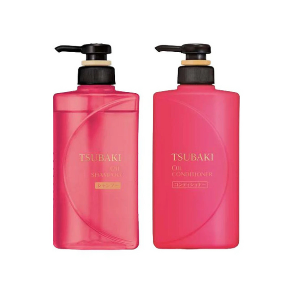TSUBAKI OIL SHAMPOO & CONDITIONER PUMP PAIR (1 SET)