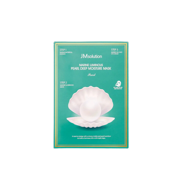 JM SOLUTION MARINE LUMINOUS PEARL DEEP MOISTURE MASK 10 PCS