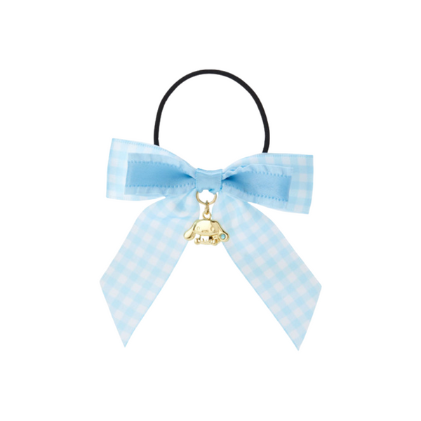 SANRIO RIBBON HAIR TIE CINNAMOROLL / GINGHAM
