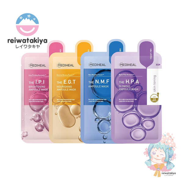 MEDIHEAL THE I.P.I BRIGHTENING AMPOULE MASK 24 G