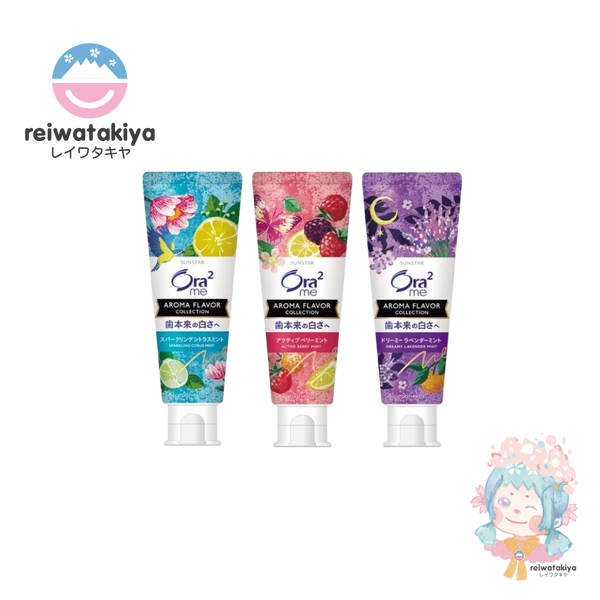SUNSTAR ORA2 ME AROMA FLAVOR TOOTHPASTE 130G - 3 SCENTS