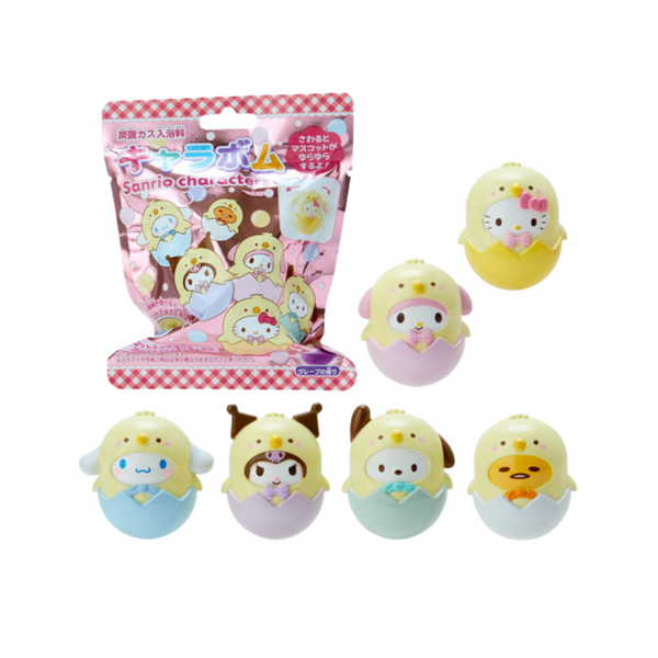 JAPAN SANRIO ORIGINAL SECRET BATH BALL - CHICK MASCOT