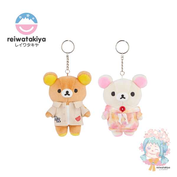 RILAKKUMA STREET WEAR SMALL PLUSH CHAIN