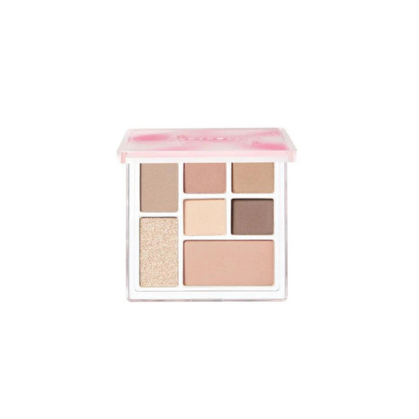 JUDYDOLL 7 COLOUR PALETTE 15 PINK TARO GREY BROWN