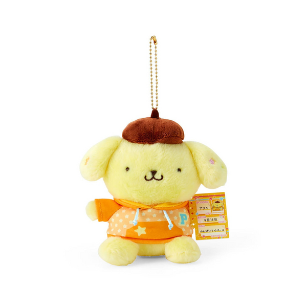 SANRIO POM POM PURIN MASCOT HOLDER NOSTALGIC PROFILE BOOK