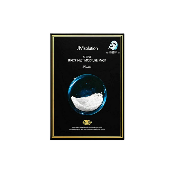 JM SOLUTION ACTIVE BIRD'S NEST MOISTURE MASK(10PCS/BOX)