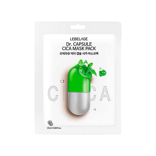 LEBELAGE SOLUTION MASK DR. CAPSULE CICA