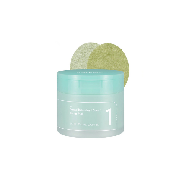 NUMBUZIN NO.1 CENTELLA RE-LEAF GREEN TONER PAD (70EA) 190ML
