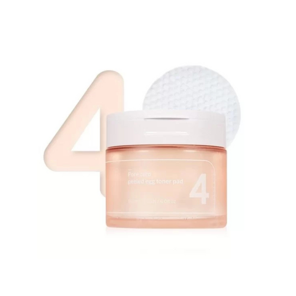 NUMBUZIN NO.4 PORE ZERO PEELED EGG TONER PAD (7OPADS) 190ML