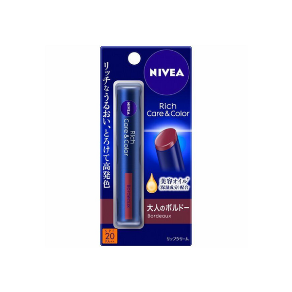 NIVEA RICH CARE & COLOR LIP 2G - 8 COLOURS