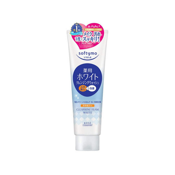 KOSE SOFTYMO WHITE CLEANSING FOAM 190G