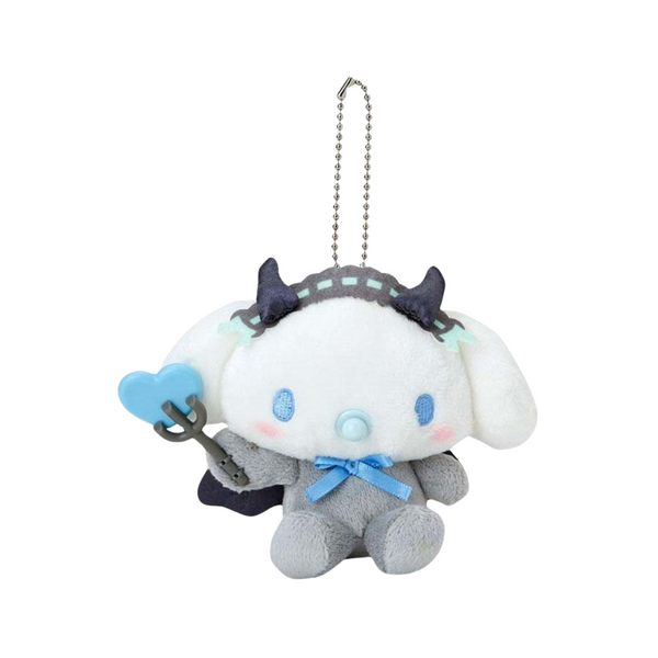 SANRIO BABY DEVIL CINNAMOROLL PLUSH KEYCHAIN HOLDER