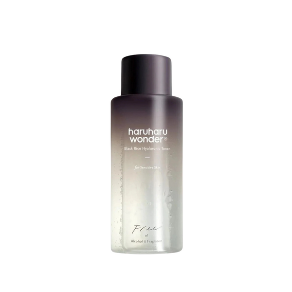 HARUHARU WONDER BLACK RICE HYALURONIC TONER FREE OF ALCOHOL FRAGRANCE 300ML