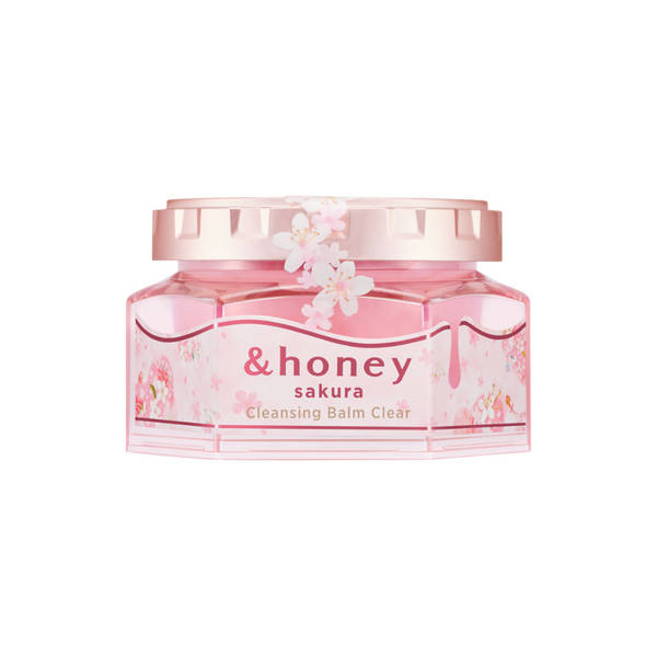 & HONEY SAKURA CLEASING BALM CLEAR