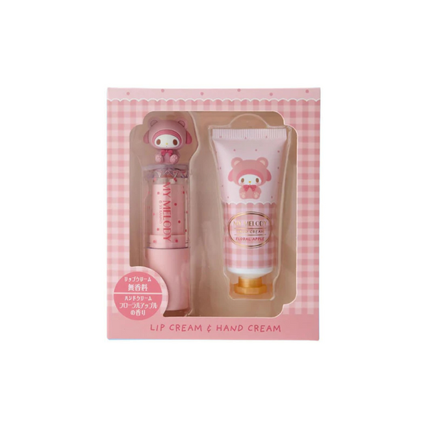 MY MELODY LIP BALM & HAND CREAM SET (BEAR MOTIF)