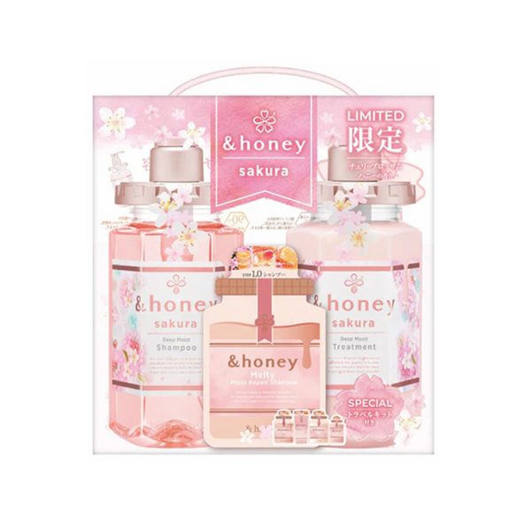 & HONEY SAKURA DEEP MOIST PAIR SET 2023