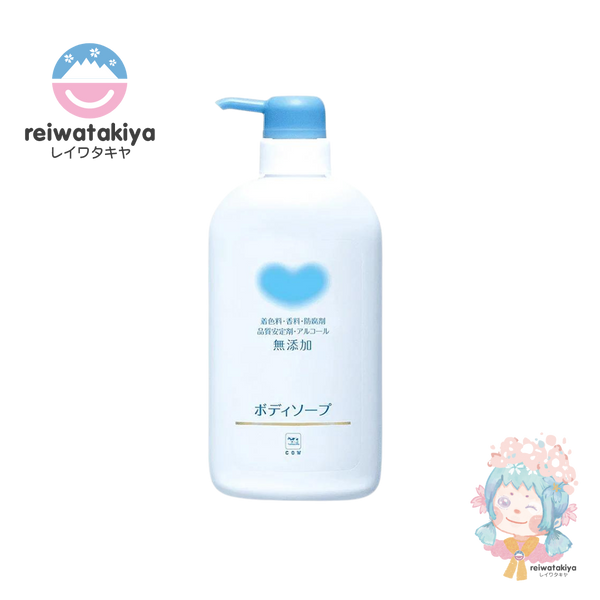 KYOSHINSHA COW BRAND ADDITIVE-FREE BODY SOAP WITH PUMP