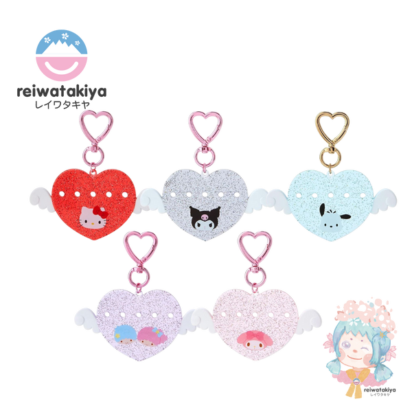 Winged Heart Keychain My Melody (Mai Pachi Run Series)