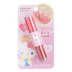 CRUX SANRIO CHARACTERS TWIN COLOR PEEL OFF NAIL POLISH - 4 TYPES