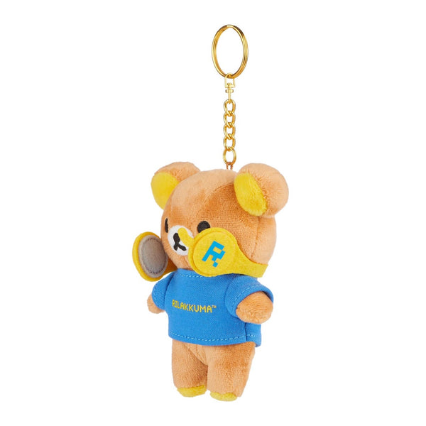 SAN-X RILAKKUMA GAMER SMALL PLUSH CHAIN