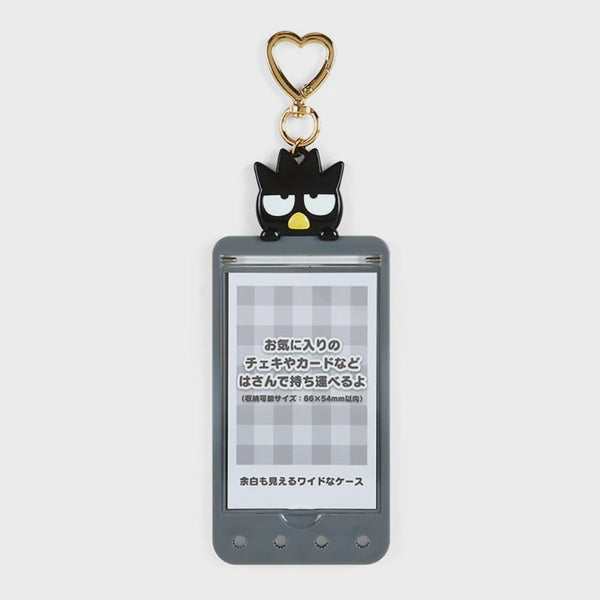 SANRIO CARD CASE BAD BADTZ-MARU(MAI PACHI RUN SERIES)