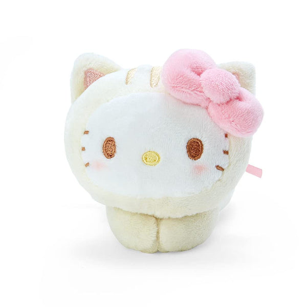 SANRIO MINI PLUSH DOLL CLIP HEALING CAT- HELLO KITTY