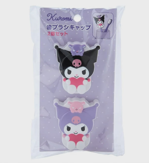 SANRIO TOOTHBRUSH CAP KUROMI 2 CAPS