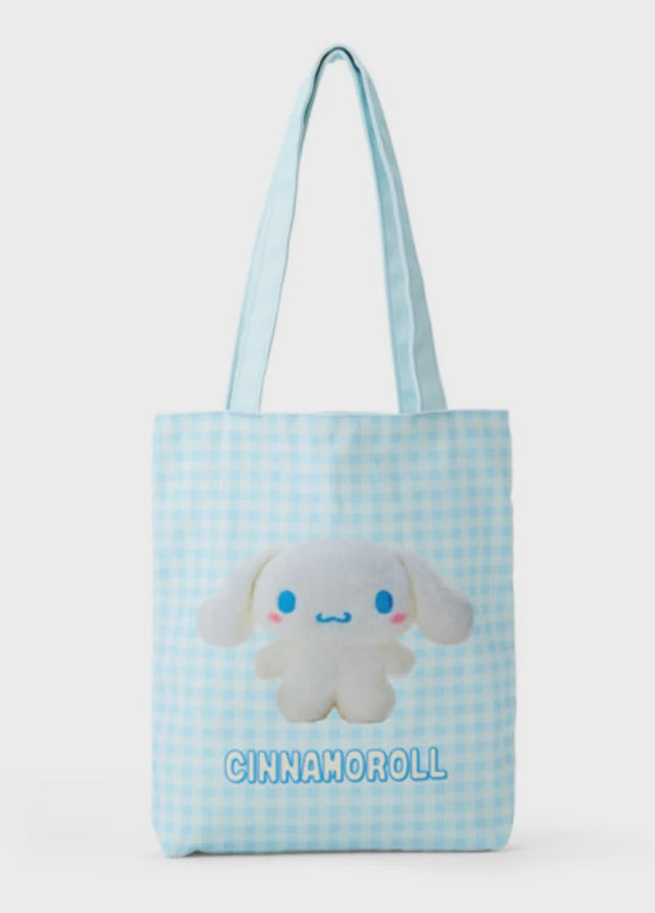 SANRIO CINNAMOROLL TOTE BAG PITATTO FRIENDS PHOTO DESIGN