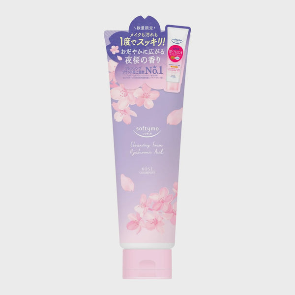 KOSE SOFTYMO CLEANSING WASH NIGHT SAKURA WITH DISPLAY