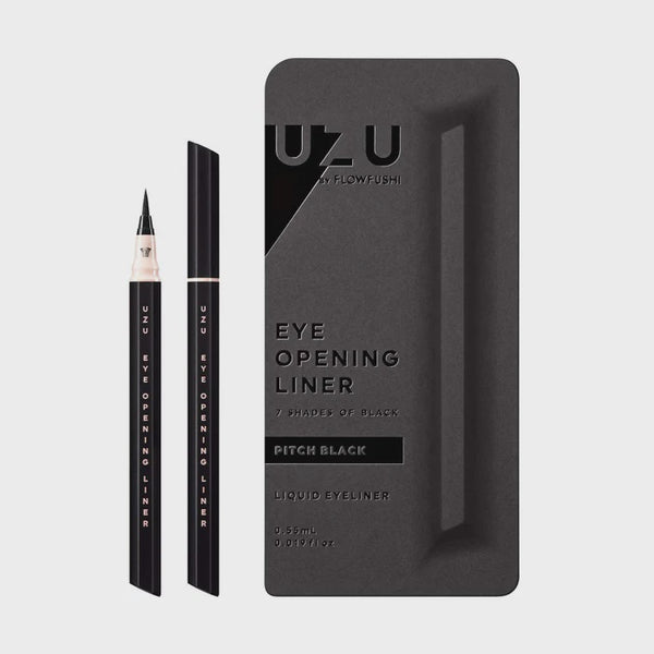 UZU  EYE OPENING LINER LIQUID EYELINER - PITCH BLACK