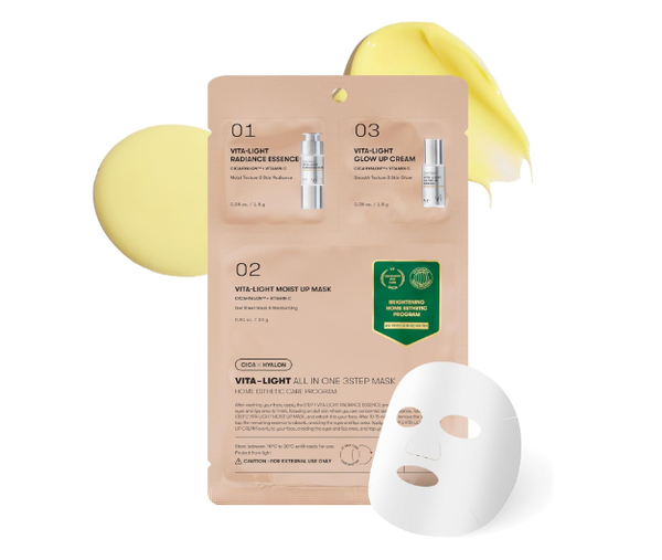 VT VITA-LIGHT ALL IN ONE 3STEP MASK (1.5G+1.5G+25G)