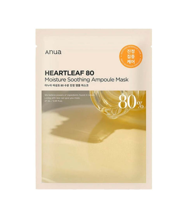 ANUA HEARTLEAF 80% AMPOULE MASK 1PC