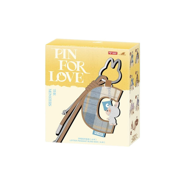 POP MART LABUBU 4.0 PIN FOR LOVE (A-N)