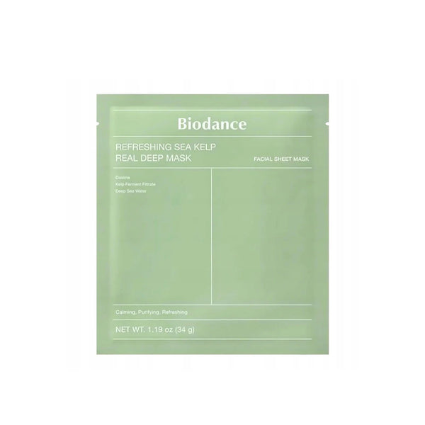 Biodance Refreshing Sea Kelp Real Deep Mask 1Pc