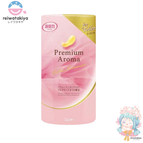 STOPPED Premium Aroma Toilet Deodorizing Power, Urban Romance Scent,400 ml
