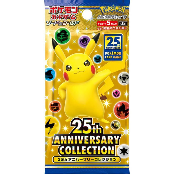 POKEMON S8A 25TH ANNIVERSARY COLLECTION SINGLE PACK