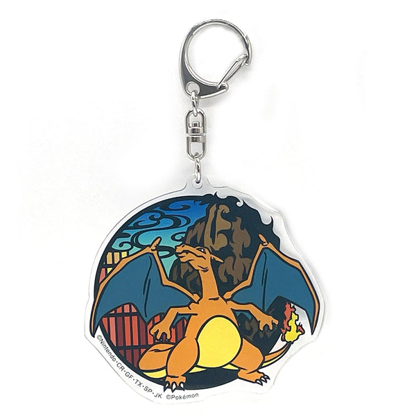 POKEMON:KIRIE SERIES ACRYLIC KEYCHAIN CHARIZARD
