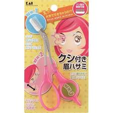 KAI EYEBROW SCISSORS WITH COMB