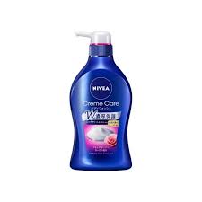 NIVEA CREME CARE MILK MOISTURIZING BODY WASH ROSE SCENT 480ML