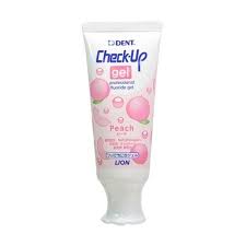 LION DENT Check-Up gel Peach Flavor 60g
