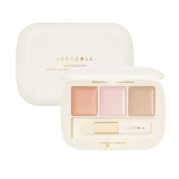 JUDYDOLL THREE SHADES CONCEALER PALETTE 02 KO PANDA EYE