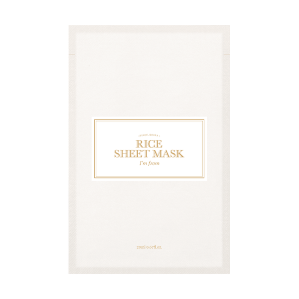 I'M FROM RICE SHEET MASK 1PC