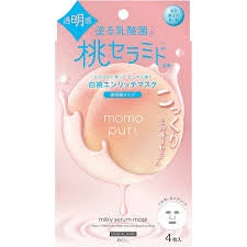 BCL MOMOPURI MILKY SERUM MASK ENRICH CLEAR 4PCS